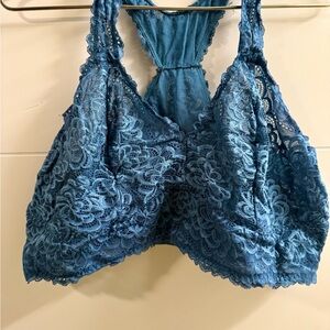 Lace Bralette in Blue